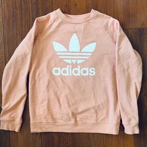 Adidas women’s crew neck logo sweatshirt